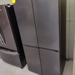 SAMSUNG BLACK STAINLESS STEEL FLEX ZONE COUNTER DEPTH OPEN BOX TV4