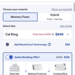 Nectar California King 