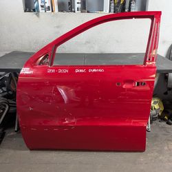 2011-2012-2013-2014-2015-2016-2017-2018-2019-2020-2021-2022-2023-2024 DODGE DURANGO LEFT FRONT DOOR OEM USED #9896
