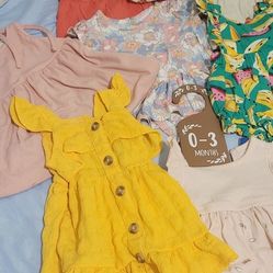 Baby Girl Clothes 0-3