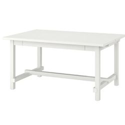 Ikea Nordviken Extendable Dinning Table + 4 Chair