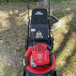 Self Propelled Craftsman High Wheel Lawn Mower 21” Cut With A 7.25 HP Engine 