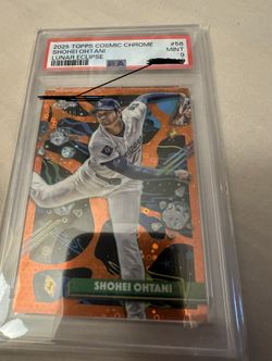 2025 Topps Cosmic Chrome Shohei Ohtani Lunar Eclipse Numbered /10