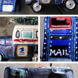 Post office Truck & Mailbox $10.