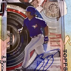 Bo Bichette Bowman Rookie Auto 