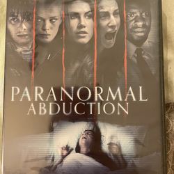 PARANORMAL ABDUCTION (DVD) NEW 