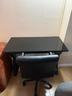 Computer Desk - Glass table