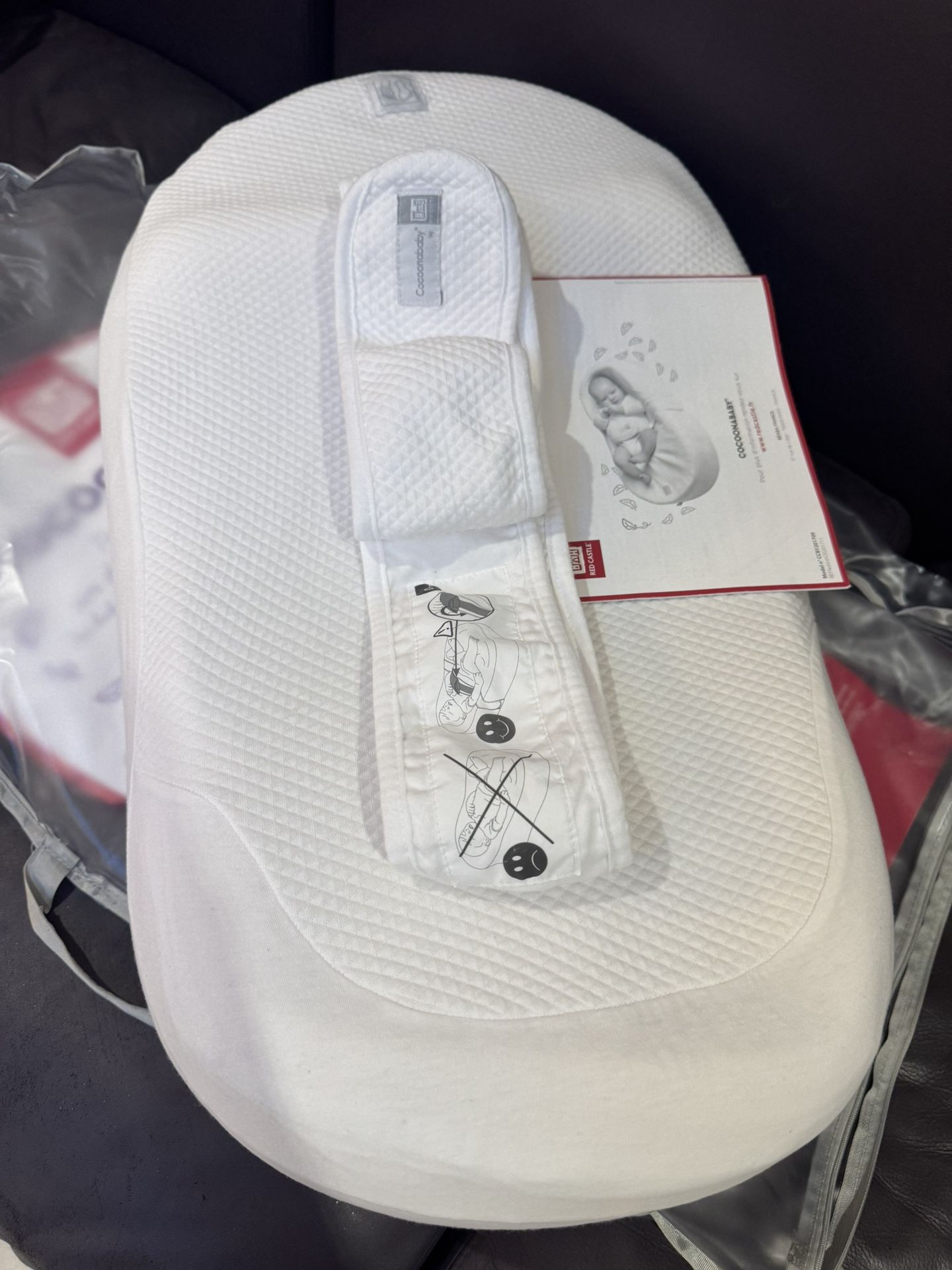 Red Castle Cocoonababy Baby Nest Mattress White