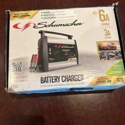 chumacher SC1357 6/12V Fully Automatic Battery Charger and 6A-3A