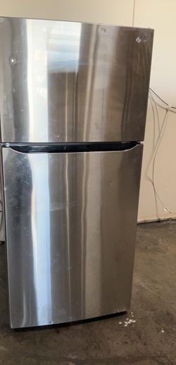 LG Top Mount Stainless Steel Fridge
