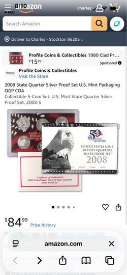 Silver proof sets