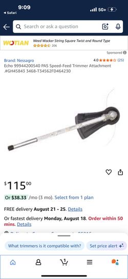 Speed-Feed String Trimmer Attachment with 17 in. Cutting Swath for ECHO Pro Attachment Series