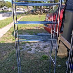 Over The Toilet Towel Stand