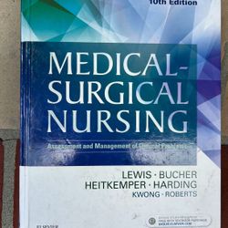 Med/Surg Nursing 10th Edition Textbook