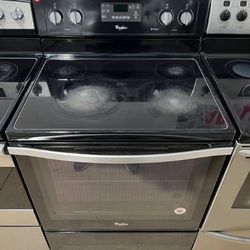 Stove Whirlpool Glass Top