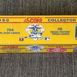 1990 Score Baseball Card Complete Sealed Factory Set Bo Jackson MINT HIGH GRADE 
