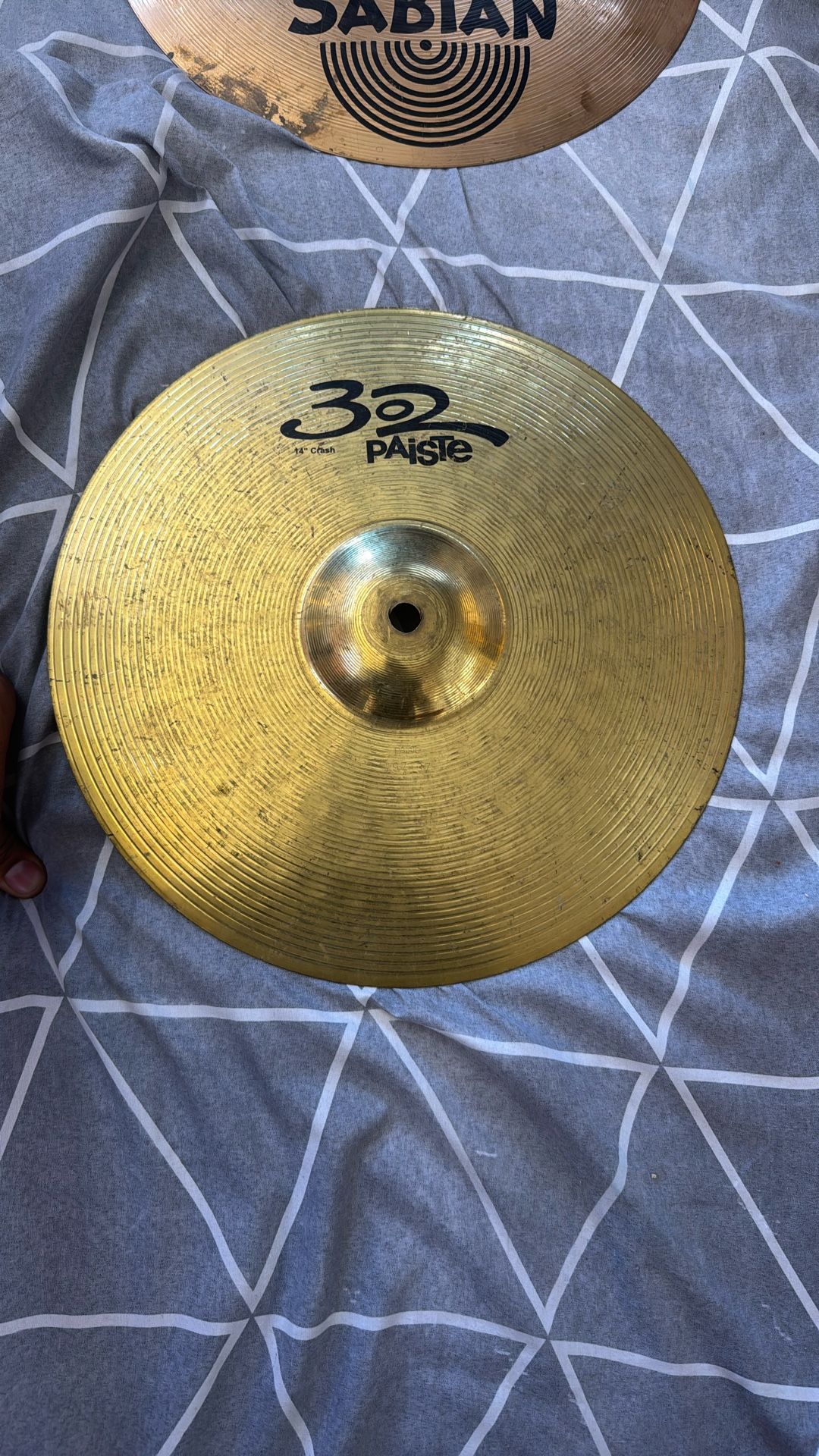 PAISTE 14in Regular Crash Symbol