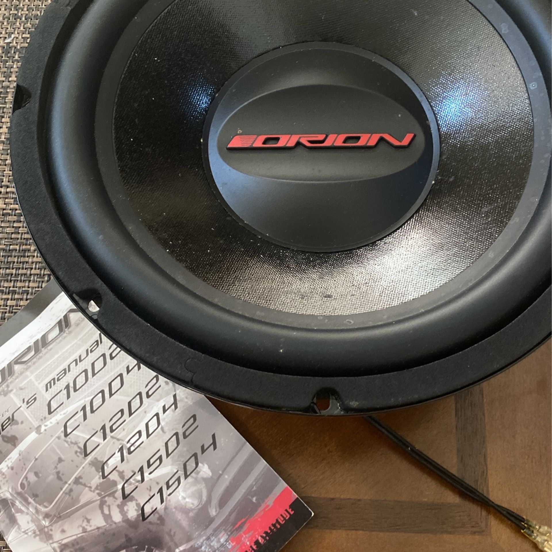 Brand New Orion C12D4 400 Watt Subwoofer