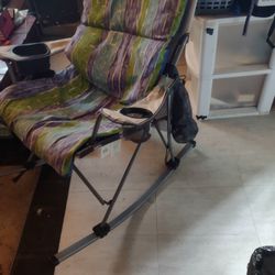 Ozark Trail Folded Rocking Chair W/Bag