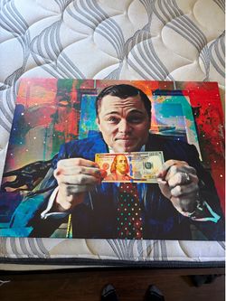 Wolf of Wallstreet Painting