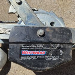 Westward Ratchet Cable Puller 