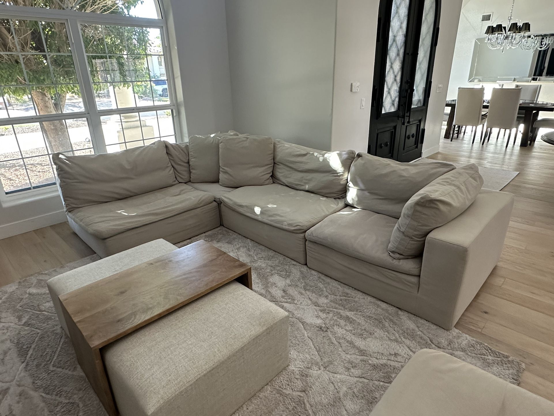5 Piece Modular Cloud Couch