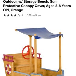 Wooden Sandbox New
