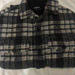 Express Men’s Small Flannel Jacket