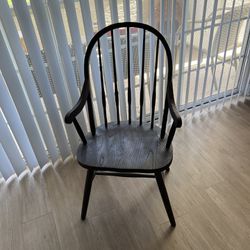 Solid Wood Brown Chair
