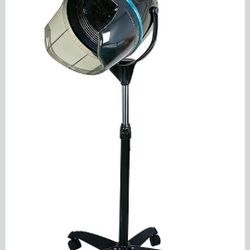 Stand Up Hair Dryer 1300W Adjustable Floor Hooded Bonnet Hair Dryers with Rolling Wheels Professional Salon Equipment for Beauty Home Hair Drying