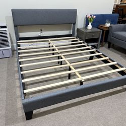 Brand new queen bed frame with headboard