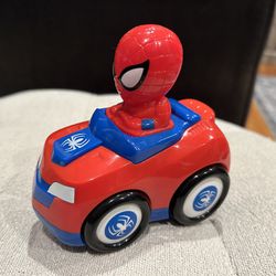 Spider-Man Pull Toy Car
