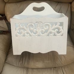 Shabby Chicmagazine rack