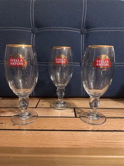 Stella Beer Chalice (set of 3)