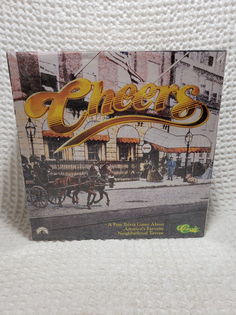 Nrw 1992 Cheers Trivia game sealed . 
