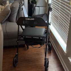 Like NEW Rollator Adult / Andadera De Adulto 300 Pound