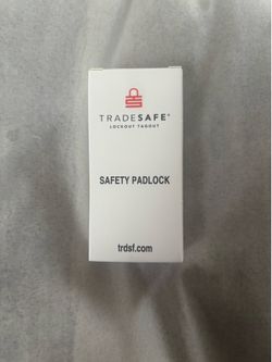 New TradeSafe Lockout Tagout Safety Padlock