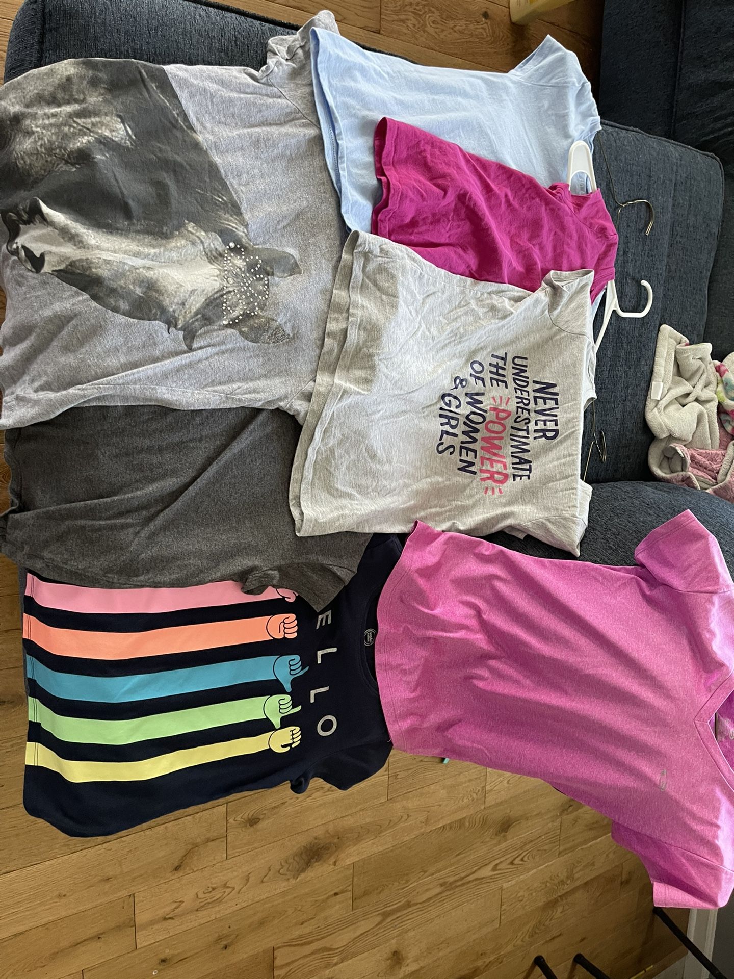 Girls 10/12 Short Sleeve Tops