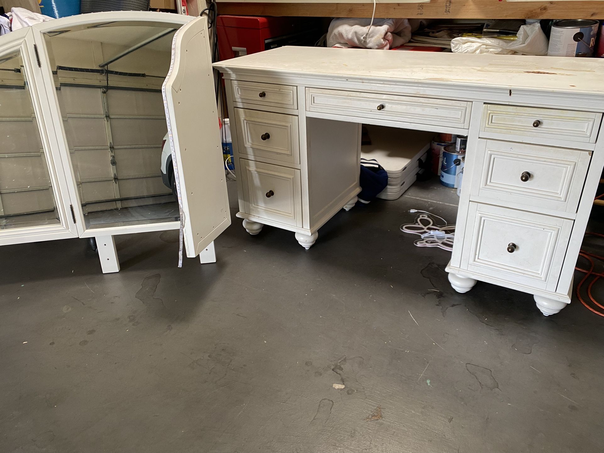 Pottery Barn Desk/Vanity