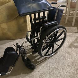 Wheelchair-24” Seat Width Invacare Bariatric Wheelchair W/ New  24” Seat Gel Cushion 