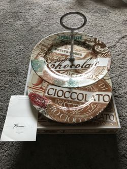 Decorative Chocolate Plates 