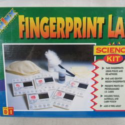 Thinx Fun & Learning Fingerprint Lab For Ages 8 -Adult New & Sealed
