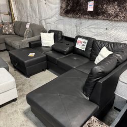 SECTIONAL (couch, sofa) !!NO CREDIT NEEDED !! TAKE IT HOME TODAY!! 🚛 SAME DAY DELIVERY AVAILABLE 🚚 Se Habla Español