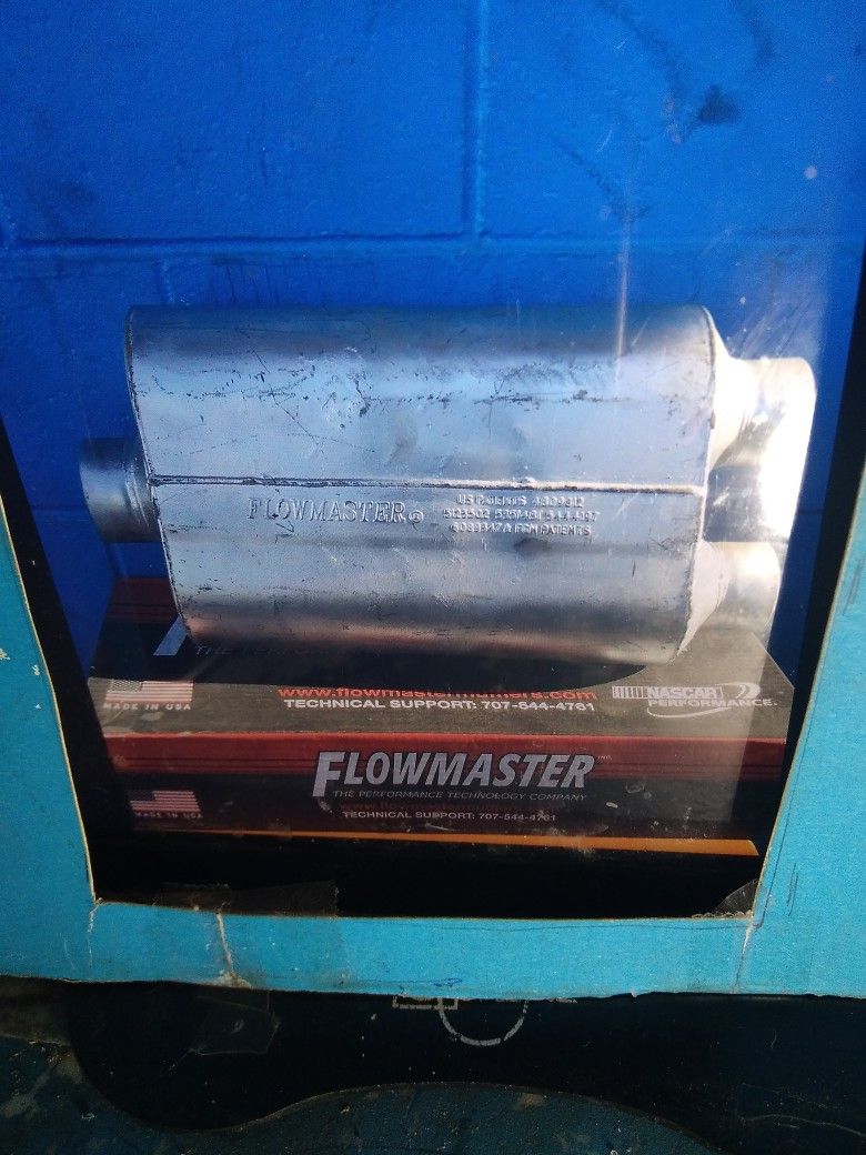 FLOWMASTER PERFORMANCE MUFFLER INSTALLED INCLUDES ELMOFLES