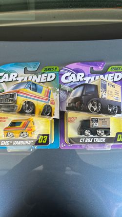 Car Tuned Series 9 Diecast 2-Pack GMC Vandura & CT Box Truck