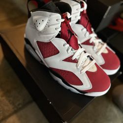 Jordan Retro 6 Carmine Brand New Size 10