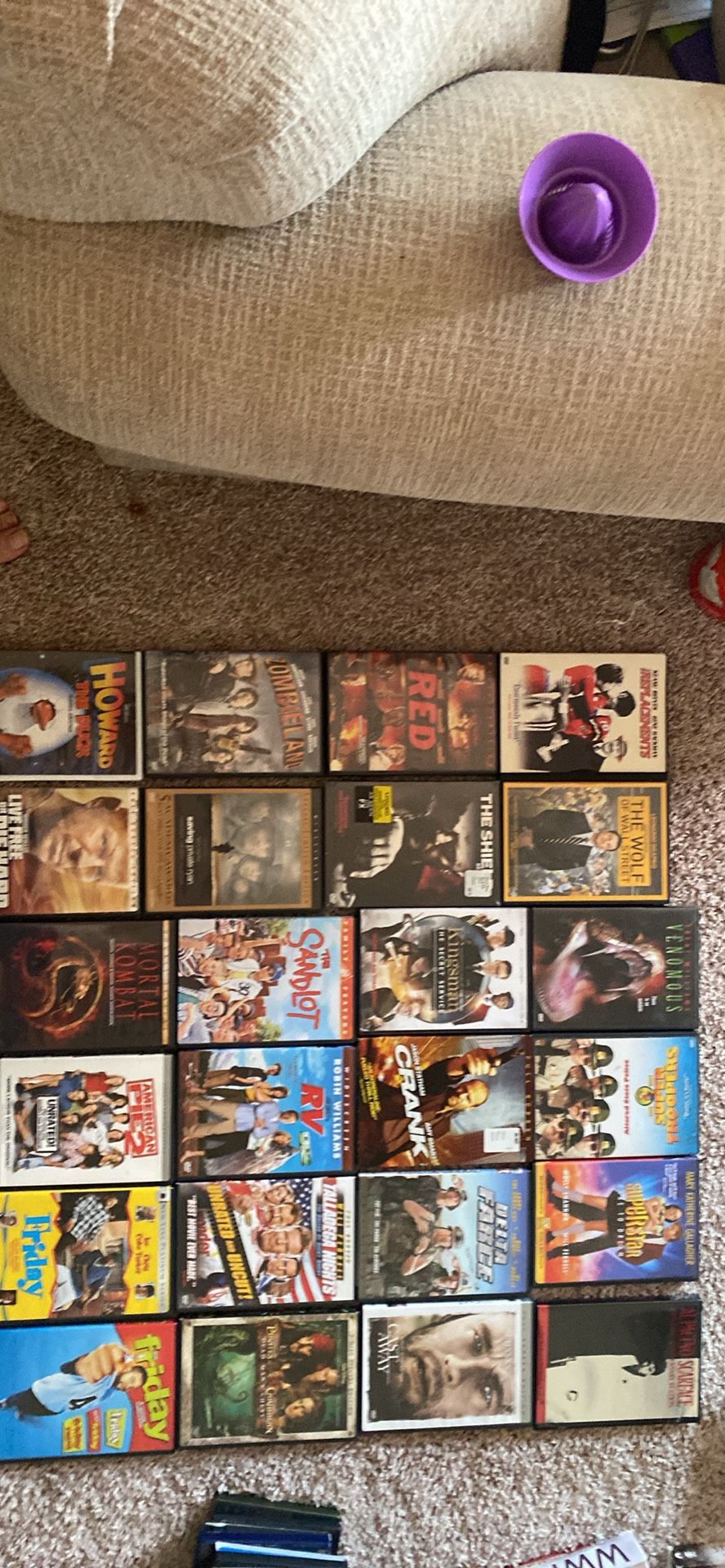 Movies DVD And A Few Blu-Rays