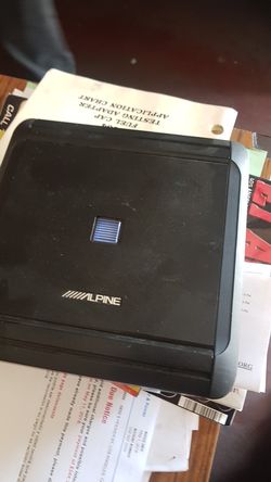 Alpine amplifier