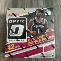 2019-2020 Panini Donruss Optic NBA Basketball Mega Box Sealed
