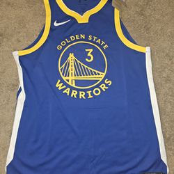 NEW Nike Golden State Warriors Poole Authentic IR Icon Edition Jersey 48 Large L $200 Retail